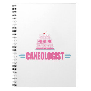 Funny Wedding Cake Lover Notitieboek