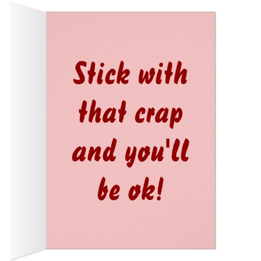 Funny Wedding Card (Binnen (Rechts))