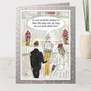 Funny Wedding Card Kaart