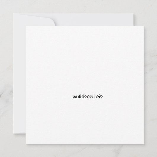 Funny Wedding Card, parketkaart, grappig Verloving Aankondiging (Achterkant)