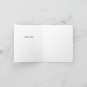 Funny Wedding Card, parketkaart, grappig Verloving Aankondiging (Binnen)