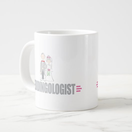 Funny Wedding Grote Koffiekop (Links)