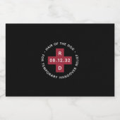 Funny Wedding Hangover Relief "Hair of the Dog" Likeurfles Etiket (Enkel label)