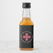 Funny Wedding Hangover Relief "Hair of the Dog" Likeurfles Etiket (Voorkant)