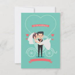 Funny Wedding Invitation Card Kaart