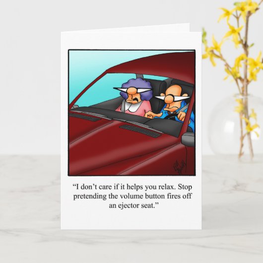 Funny Wedding Jubileum Card Kaart (Gele Bloem)