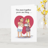 Funny Wedding Jubileum Card Kaart (Gele Bloem)