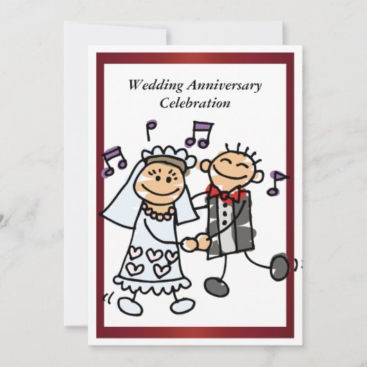 Funny Wedding Jubileum Kaart (Voorkant)