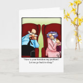 Funny Wedding Jubileum Wenskaart Kaart (Gele Bloem)