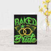 Funny Wedding Kaart (Gele Bloem)