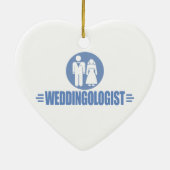 Funny Wedding Keramisch Ornament (Achterkant)