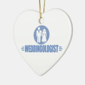 Funny Wedding Keramisch Ornament (Links)