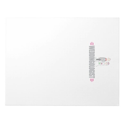 Funny Wedding Notitieblok (Voorkant)