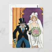  Funny Wedding, Romance van mei december Briefkaart (Voorkant / Achterkant)