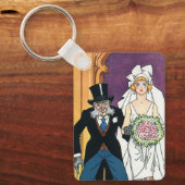  Funny Wedding, Romance van mei december Sleutelhanger (Voorkant)
