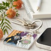  Funny Wedding, Romance van mei december Sleutelhanger (Voorkant Rechts)