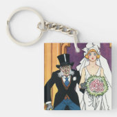  Funny Wedding, Romance van mei december Sleutelhanger (Voorkant)