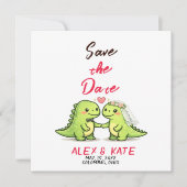 Funny Wedding Save the Date  Kaart (Voorkant)