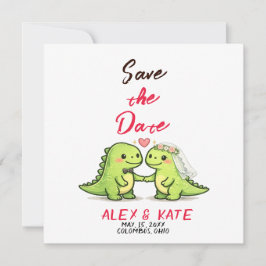 Funny Wedding Save the Date  Kaart