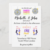 Funny Wedding Uitnodiging (Voorkant / Achterkant)