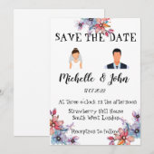 Funny Wedding Uitnodiging (Voorkant / Achterkant)