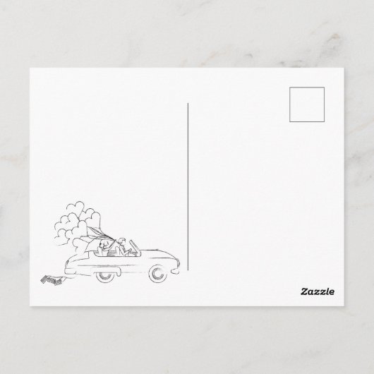 Funny Wedding Uitnodiging (Achterkant)