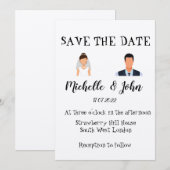 Funny Wedding Uitnodiging (Voorkant / Achterkant)