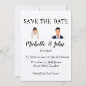 Funny Wedding Uitnodiging (Voorkant)