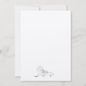 Funny Wedding Uitnodiging (Achterkant)