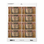 Funny, Wedding Wine, Moonshine Custom Etiket (Full Sheet)