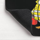 Funny Wee Woo Crew Goose Emt Paramedic Firefighter Muismat (Hoek)