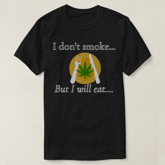Funny Weed Gifts Premium T-shirt (Design voorkant)