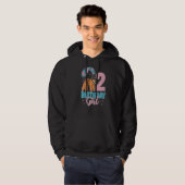 Funny Weekend Forecast Golf met kans op drink Hoodie (Voorkant volledig)