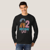 Funny Weekend Forecast Golf met kans op drink T-shirt (Voorkant volledig)