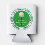 Funny Weekend Golf Lounge Bar Koelbox Blikjeskoeler (Achterkant)