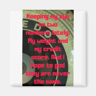 Funny Weight Loss Magneet