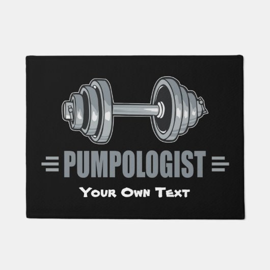 Funny Weightlift Body Building Deurmat (Voorkant)