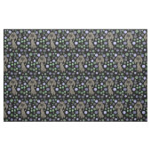 Funny Weimaraner Puppy Dog en Circles Pattern Stof (Fat Quarter)