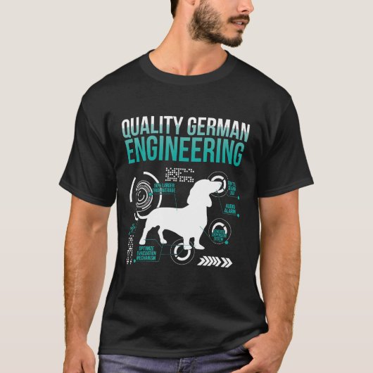 Funny Weiner Dog Joke Sarcastic German Dachshund T-shirt (Voorkant)