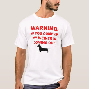Funny Weiner Dog Joke T-shirt