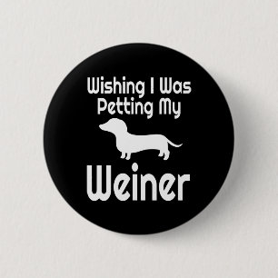 Funny Weiner Dog mama Dachshund Dad Dierenvriend P Ronde Button 5,7 Cm