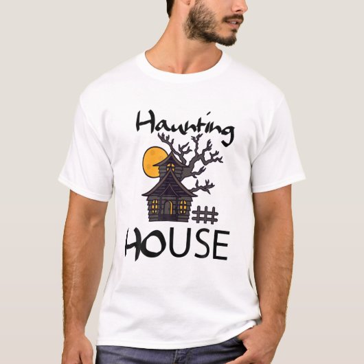 Funny Weird House T-shirt (Voorkant)