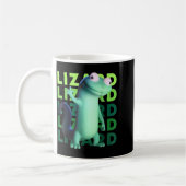 Funny Weirore Lizard Meme _ 3d Surreal Animal Koffiemok (Links)