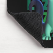 Funny Weirore Lizard Meme _ 3d Surreal Animal Muismat (Hoek)