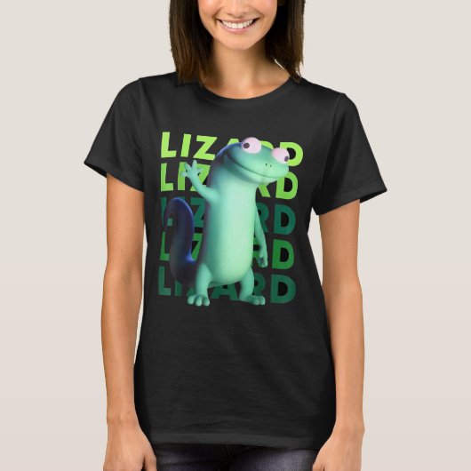 Funny Weirore Lizard Meme _ 3d Surreal Animal T-shirt (Voorkant)