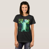 Funny Weirore Lizard Meme _ 3d Surreal Animal T-shirt (Voorkant volledig)