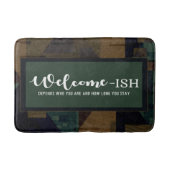 Funny Welcome Bath Mat (Voorkant)
