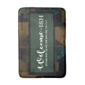 Funny Welcome Bath Mat (Voorkant Verticaal)