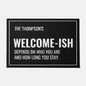Funny Welcome Deuren Mat (Voorkant)