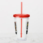 Funny Welcome Teacher Asian Woman Acryl Drinkbeker (Rechts)